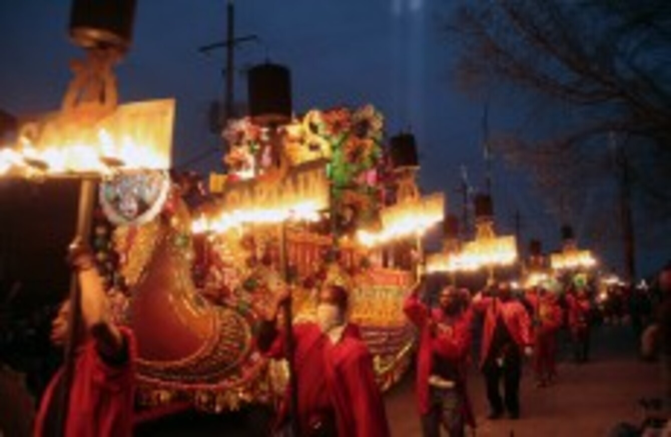 Celebrity Floats Join Mardi Gras Parades In New Orleans