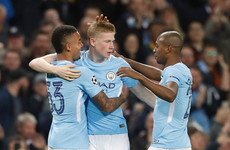 This superb Kevin de Bruyne goal inspired Man City to a win tonight