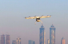 Dubai successfully tests pioneering two-seater air taxi service