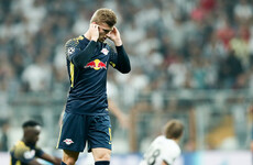 Deafening Besiktas noise forced Leipzig striker Werner to come off after 32 minutes
