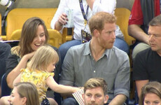 People have fallen in love with this toddler for stealing Prince Harry's popcorn