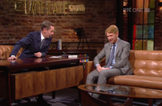 Ryan Tubridy mortified Domhnall Gleeson last night by sharing a video of his school's production of Grease