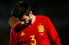 Barcelona's Gerard Pique whistled and jeered by fans at Spain open training session