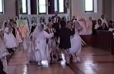 Stop everything and watch a young Conor McGregor Irish dancing at his communion