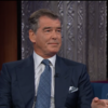 Stephen Colbert asked Pierce Brosnan what it's like to be a British icon and it was awkward