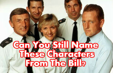 Can You Still Name These Characters From The Bill?