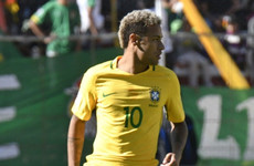 Brazil stars take in oxygen as Neymar complains about 'inhumane' conditions in Bolivia