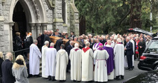 Politicians pay final respects as Liam Cosgrave is laid to rest