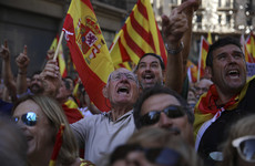 Thousands take to the streets of Barcelona campaigning against independence