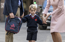 A woman who got access to Prince George's school has got a police caution