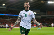 A nation holds its breath: James McClean puts Ireland in front in Cardiff