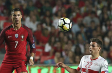 Ireland won't be playing Ronaldo and Portugal in the play-offs after tonight's result in Lisbon