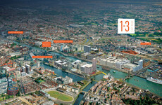 This plot of land in Dublin's docklands is up for sale for €27 million