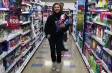 Chloe Grace Moretz was spotted dancing in the aisles of a Dublin Tesco... It's the Dredge