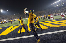 Watch: California quarterback Ross Bowers scored a mesmerizing front flip touchdown last night