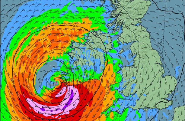 hurricane ophelia case study