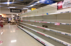 There were absolute scenes in Tesco stores around the country last night