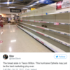 There were absolute scenes in Tesco stores around the country last night