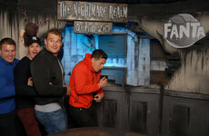 13 photos of the Leinster rugby team getting the shite scared out of them at the Nightmare Realm