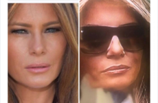 People on Twitter are convinced that Trump has been bringing a Melania body double around with him
