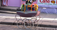 In pictures: The street traders of Dublin and their prams