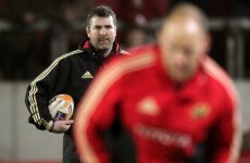 Answering Ireland's call, Anthony Foley plays down talk of Munster job