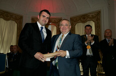 Son of Caitriona Lucas accepts award for his mother's bravery at National Bravery Awards
