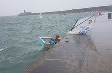 Group of 15 junior sailors rescued from wrath of Storm Brian in Dun Laoghaire harbour