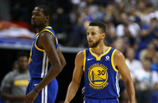 Curry, Durant both ejected in final minute of Warriors' loss to Grizzlies