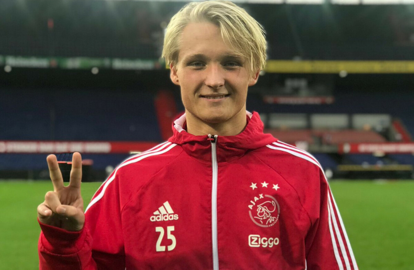 Ireland beware: Kasper Dolberg rediscovers form to put ...