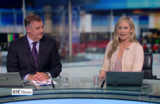 Sharon Ní Bheoláin got a bit teary paying tribute to Bryan Dobson on his last ever Six One