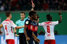 Liverpool-bound Naby Keita sent off for the third time in seven games