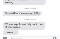 Chrissy Teigen only found out about a Snapchat nipslip when her assistant text her...it's the Dredge