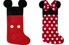 These matching Mickey and Minnie Mouse Christmas stockings from Penneys are just too cute