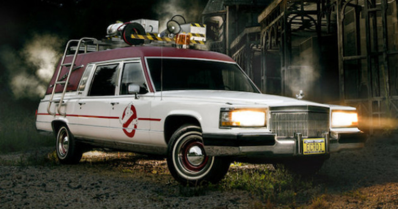 the real ghostbusters car