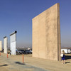 The first prototypes for Trump's Mexican wall have been unveiled - and here are the pics