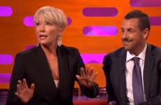 Emma Thompson told Graham Norton about how she 'almost died' in an Arctic Monkeys mosh pit