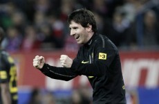 So, did you see Messi's free-kick last night?