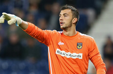 Goalkeeper at club owned by ex-Man Utd stars sent off for urinating