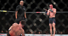 A new welterweight title contender has emerged but the UFC aren't happy with his conduct