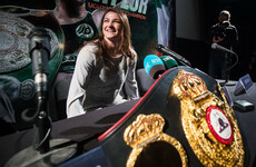 Katie Taylor will headline in England in December for her first world title defence