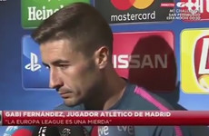 Atlético captain Gabi says Europa League is 'a load of shit' after draw in Azerbaijan