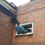 Suspected burglar gets stuck in takeaway vent for seven hours