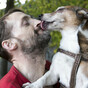 Pictures: Homeless man who rescued his rabbit from the Liffey in 2011 now lives on Royal canal with his dogs