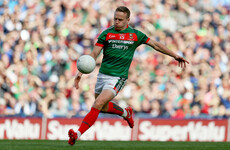 Andy Moran becomes the 2nd successive Mayo player to win Footballer of the Year