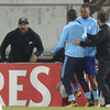Marseille suspend Patrice Evra after Thursday's bizarre kung-fu attack on fan