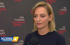 Uma Thurman's simmering rage when asked about sexual harassment in Hollywood is being applauded