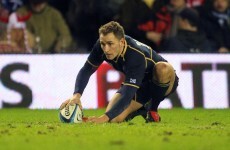 Great Scot! Dan Parks agrees move to Connacht - update