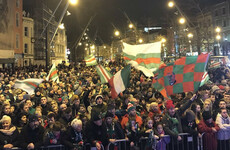 Thousands gather to welcome victorious Cork City teams back to Leeside