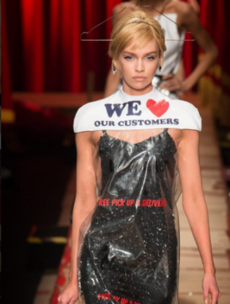 Moschino are selling a dry cleaner bag for over $700 because this is fashion now
